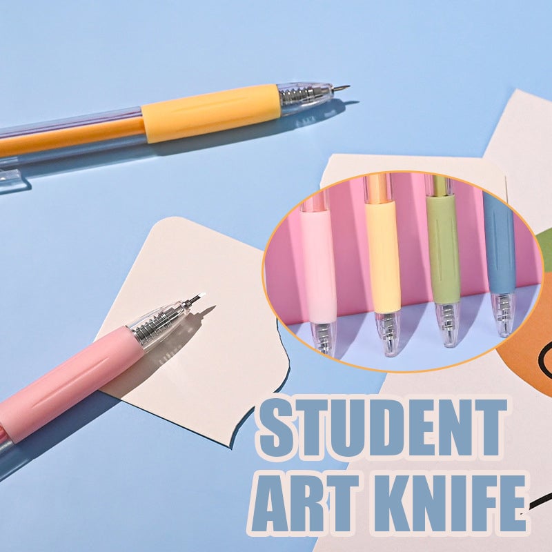 Last Day Promotion 48% OFF - Cartoon Pattern Student Utility Knife Pen(6 Pcs)