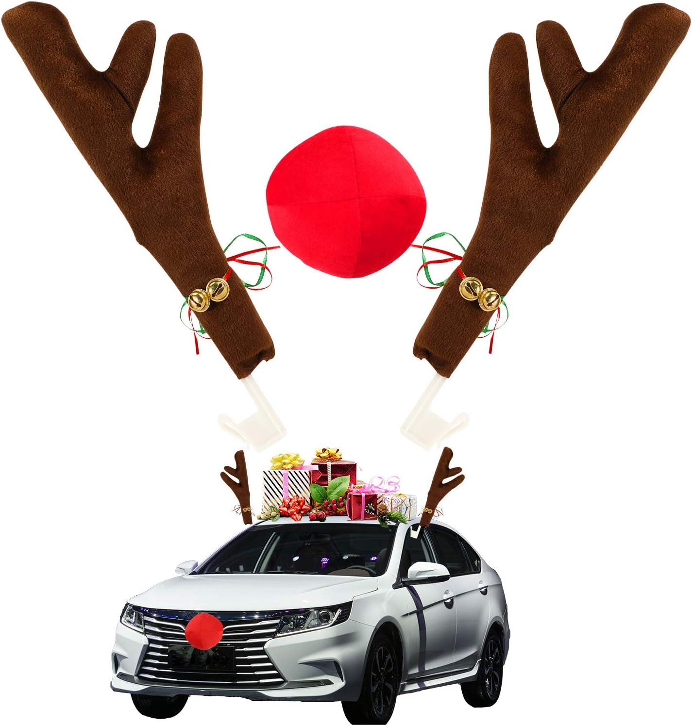 🎄Early Christmas Sale🎄Car Christmas antler decoration