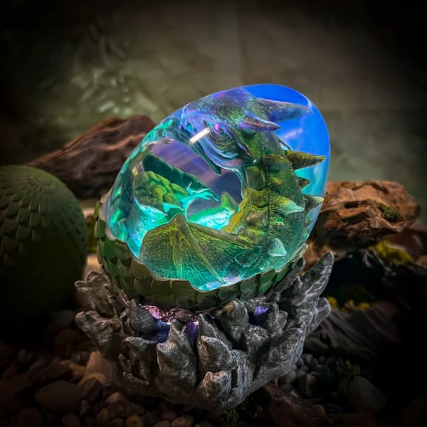 Last Day 50% OFF🔥Handmade Dinosaur Eggs Hatchlight
