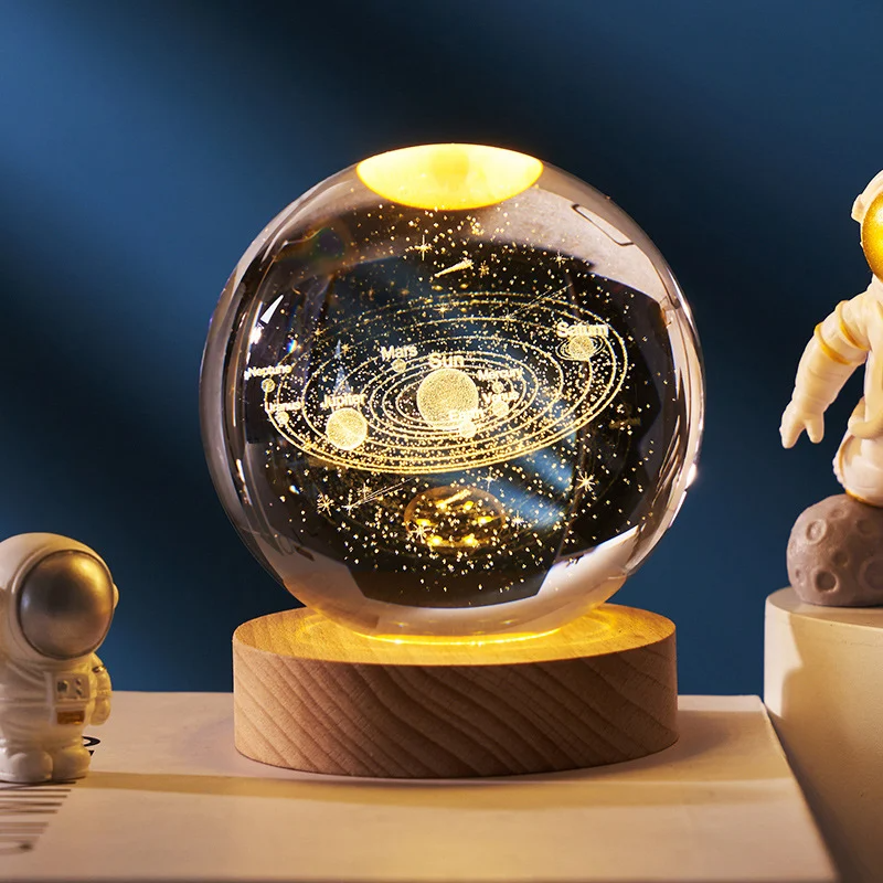 (🔥Last Day Promotion- SAVE 48% OFF)3D Planet Crystal Ball(BUY 2 GET FREE SHIPPING NOW)