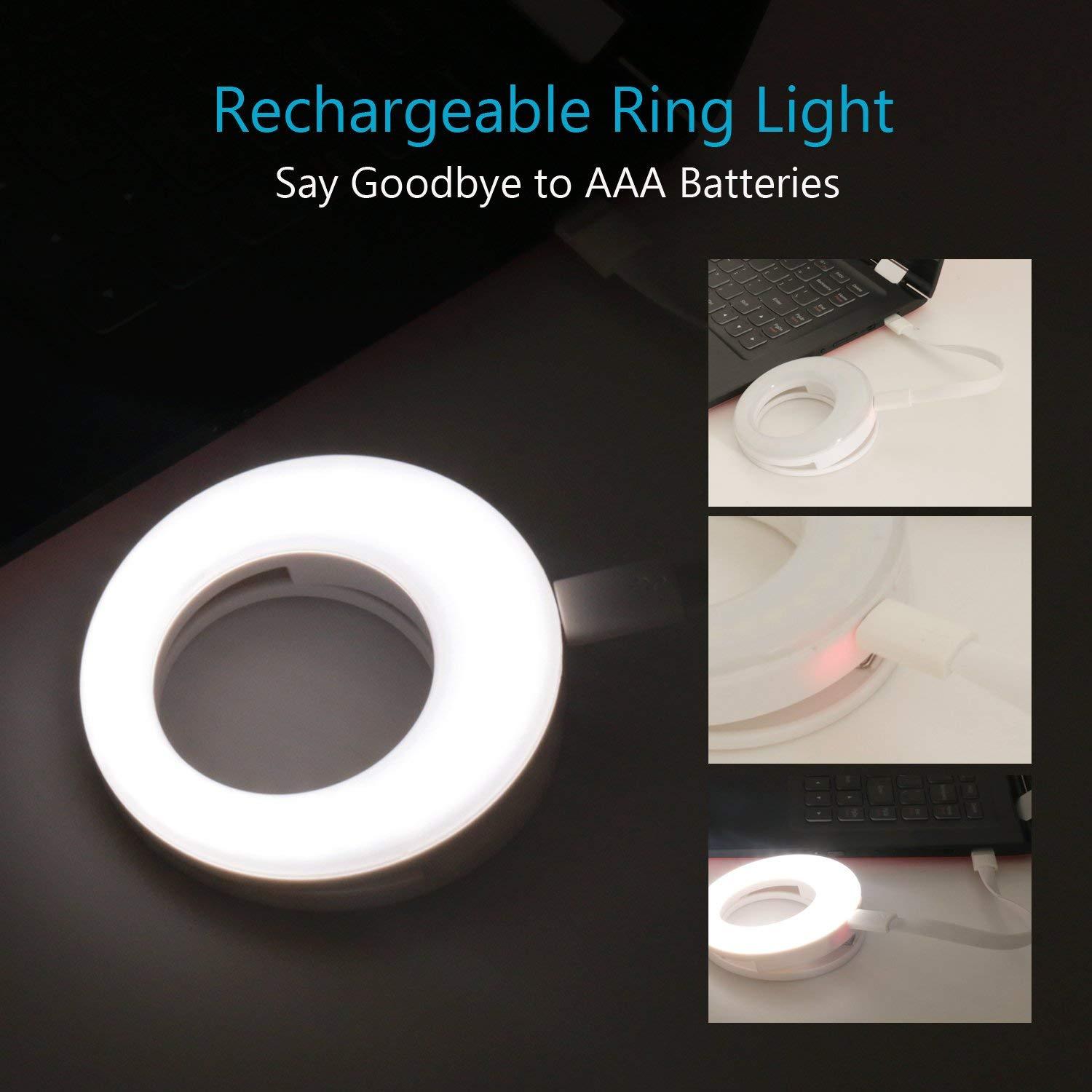 🔥Hot Sale-LED selfie camera light ring