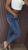 Women's Rhinestone Skinny Jeans