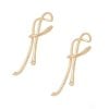 INS Style Simple And Innovative Design Knotted Earrings Fashion Trend Neutral Earrings