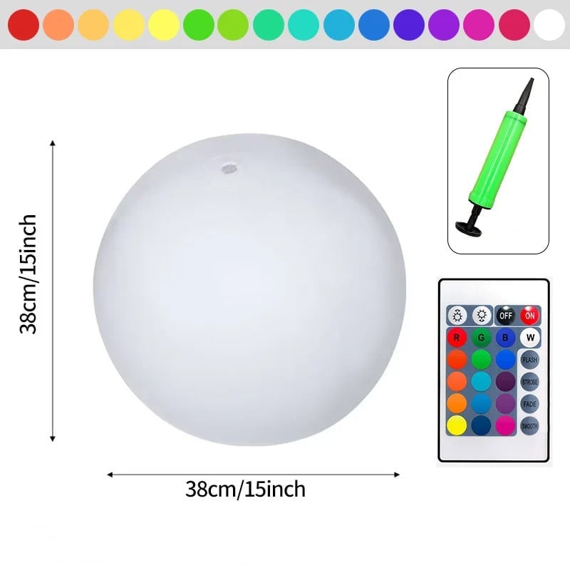 🔥Last Day Promotion 48% OFF-🎁-LED Light 16 Colors Luminous Beach Ball