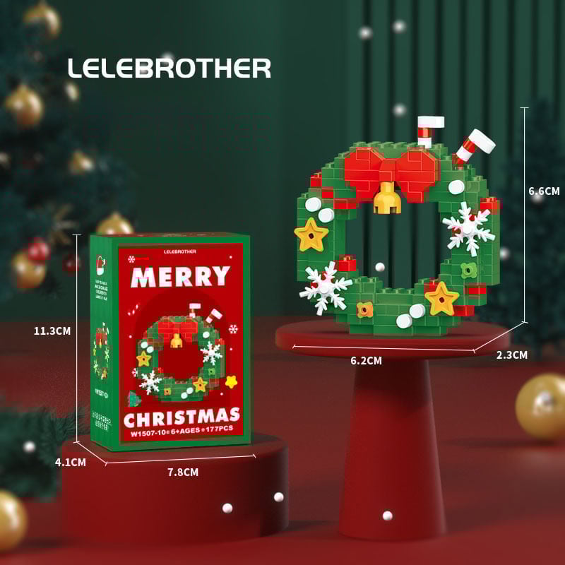 🔥Last Day 50% OFF🎄Santa Claus Design Building Blocks Toy