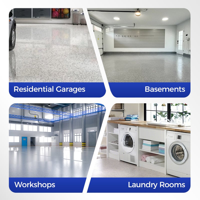 🔥Last Day 50% OFF🔥High-Gloss Marble Finish Epoxy Floor Coating