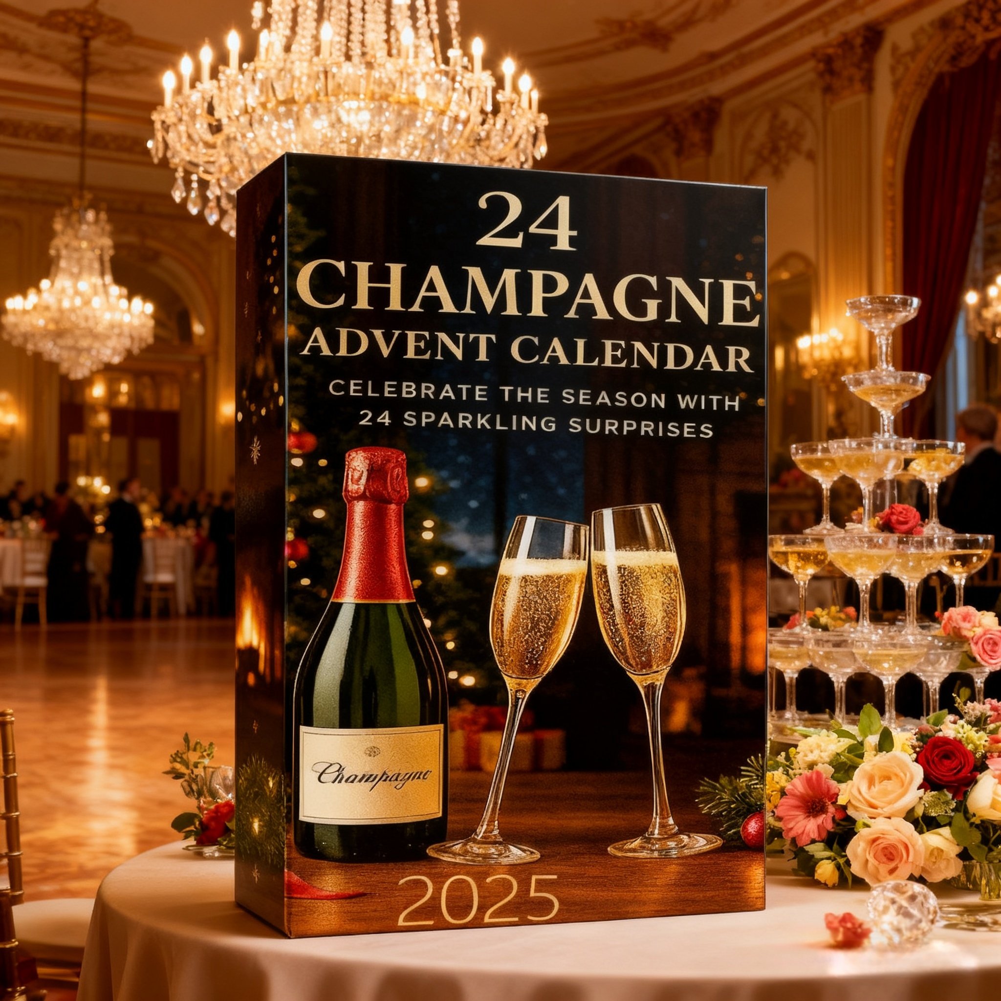 🔥Last Day 50% OFF -🥂2025  Champagne Advent Calendar🎄