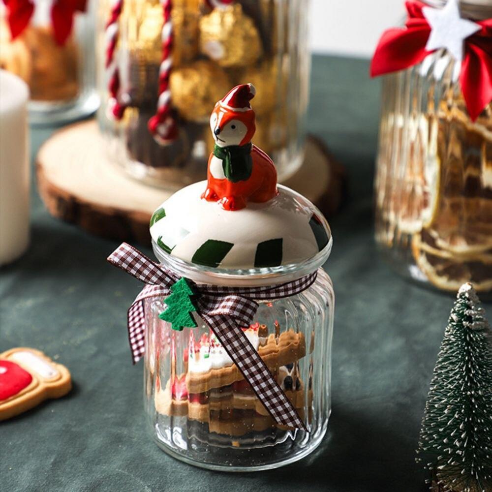 (🎄Early Christma Hot Sale- 48% OFF) Christmas Candy Jar (🔥BUY 2 GET FREE SHIPPING)