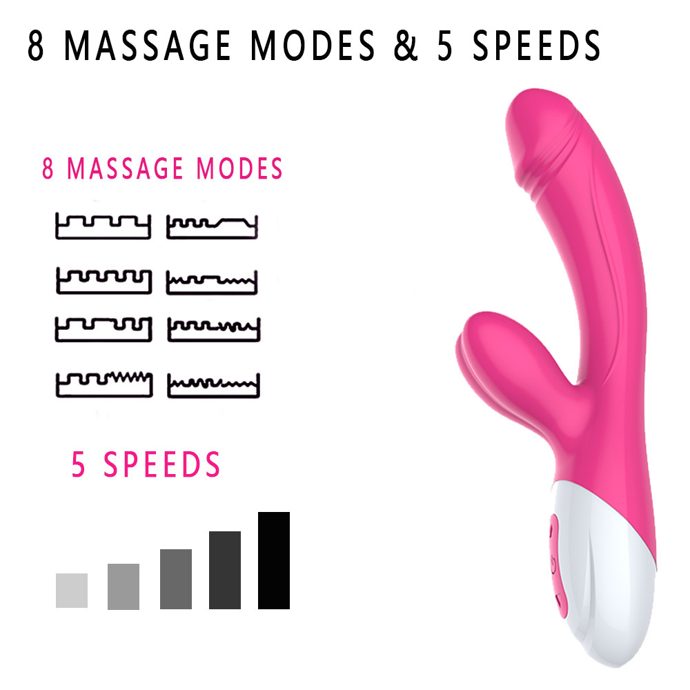 SHEMESIX -Female Masturbation Vibrator-Clitoris G-spot Stimulation Heated Massage Vibrator