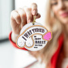 🎄😂 Funny Christmas Ornament – “Tired of Just Balls on the Tree”