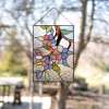 🔥Handmade Bird Stained Glass Window Panel-Buy 2 Free Shipping