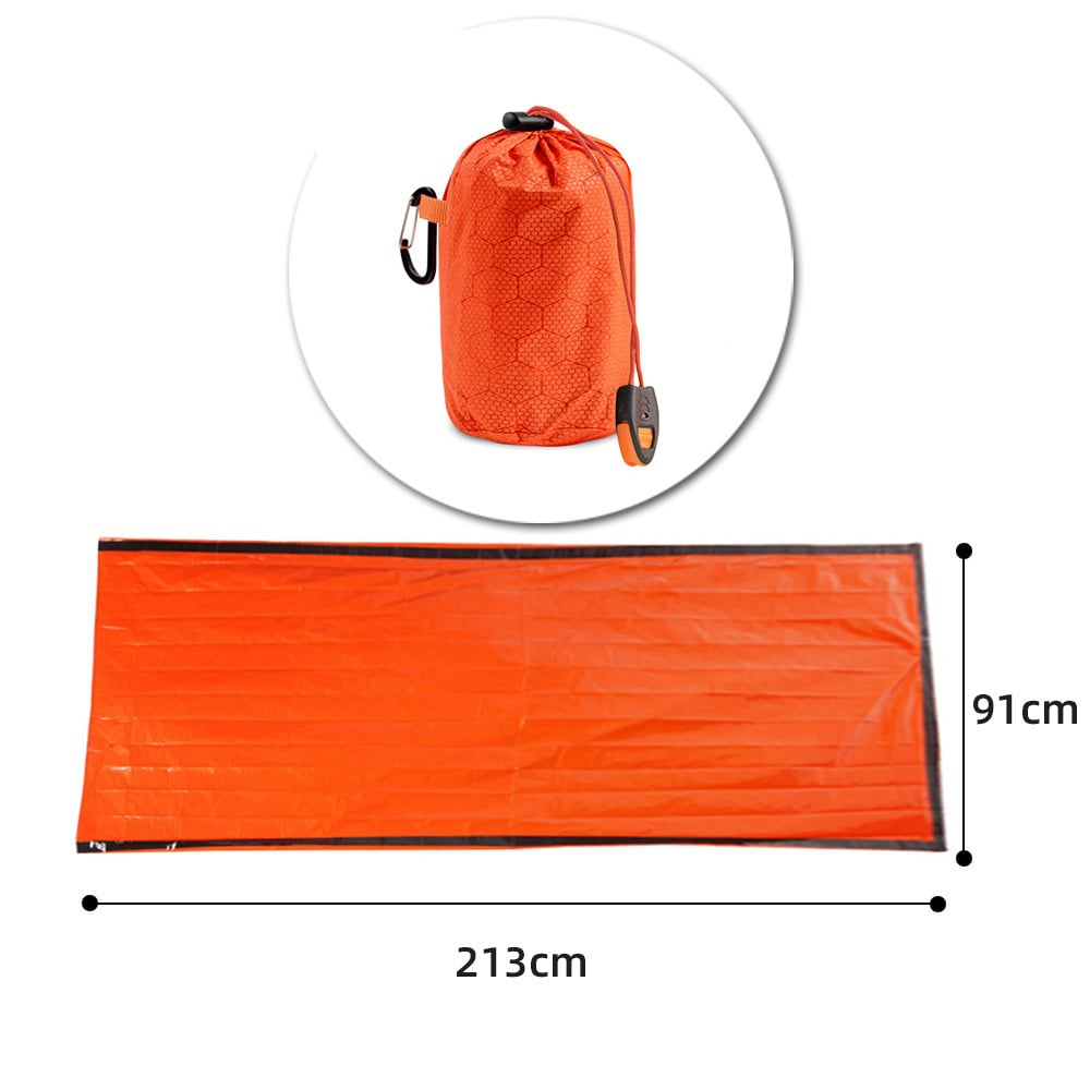 🔥Emergency Waterproof keep warm Sleeping Bag