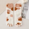 (New year Hot Sale)Cat's claw warm floor socks