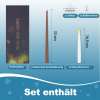 🕯️Flammenlose schwimmende LED-Kerzen mit Zauberstab-Fernbedienung