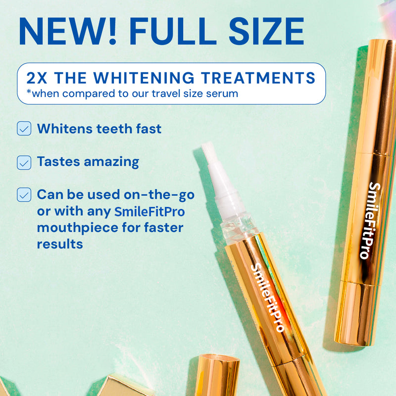 🎁TikTok Last Day Sale - 70% OFF🎉Extra-Strength Teeth Whitening Serum Pen + Dual-Peroxide Formula & Xylitol