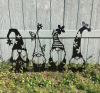 🔥Purely handmade artistic metal silhouette garden ornaments👍One of Each Style ( 🔥92.6% of people will buy thisSave $20 & Free Shipping) (Only Today)