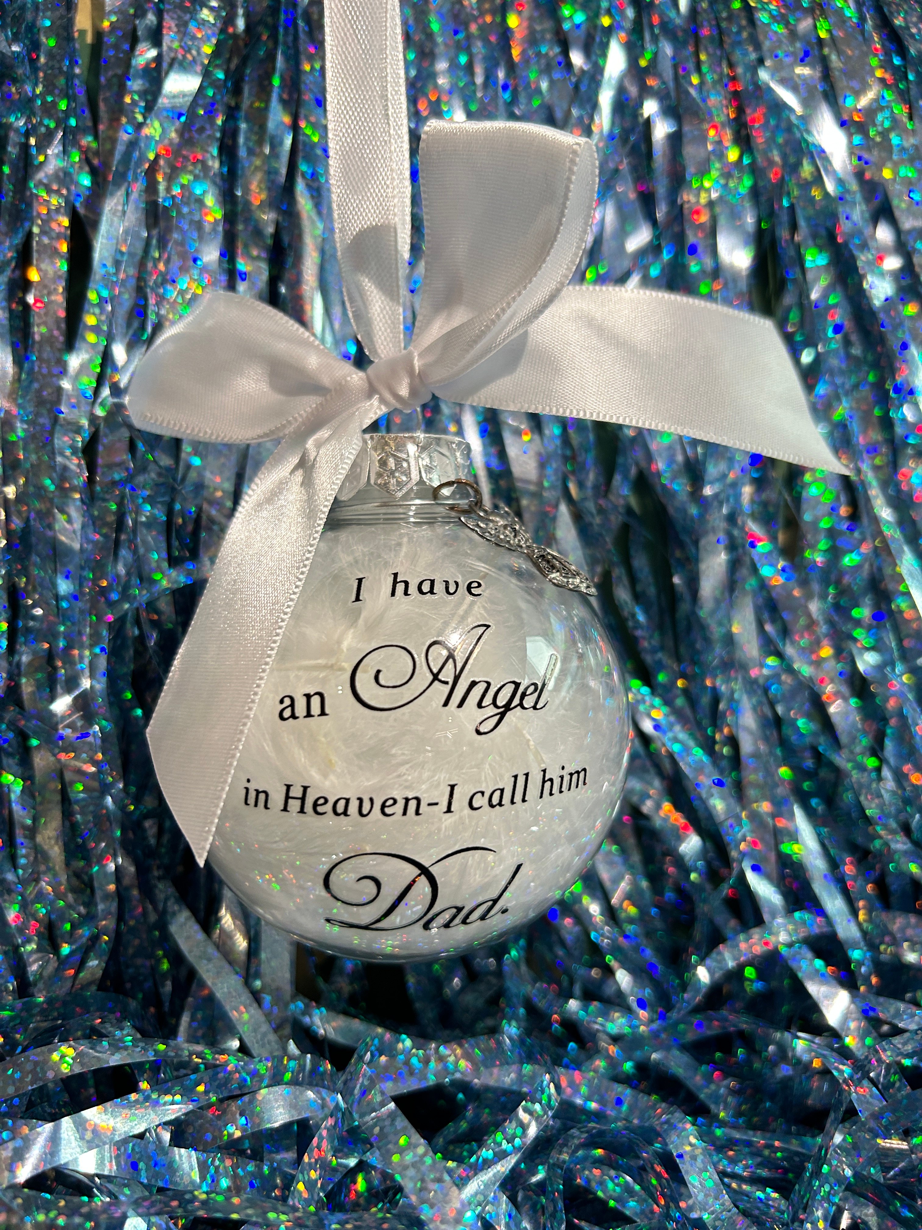It's all handmade - Angel In Heaven Memorial Ornament
