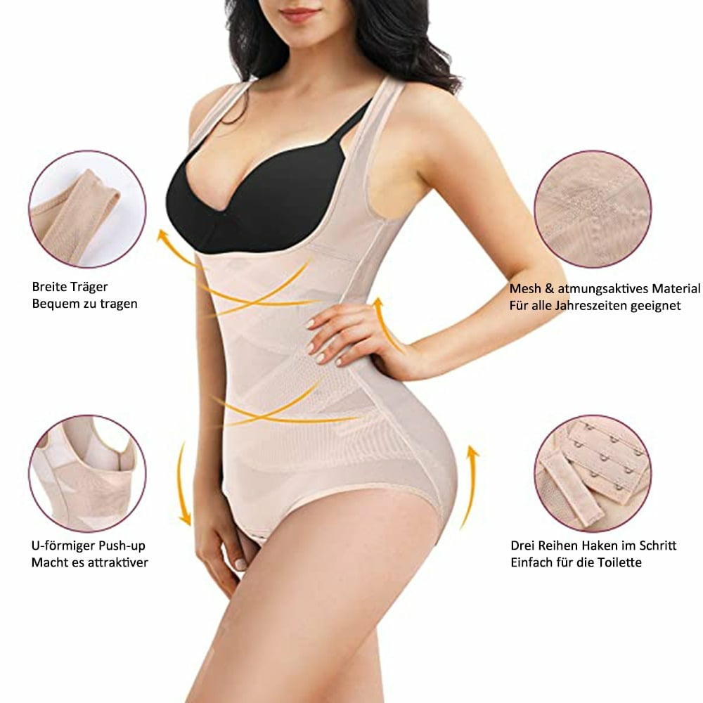⏰Letzter Tag 49 % RABATT🔥Shapewear-Bodysuit mit hoher Taille