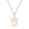 🔥Handmade 24K Gold Guardian Angel Charm Necklace - Ready to Ship