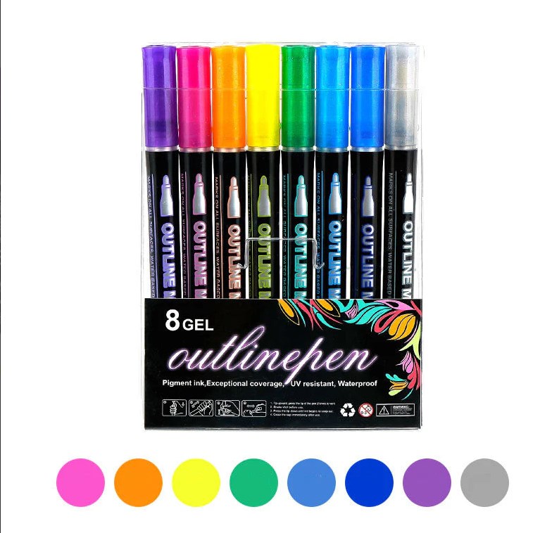 Christmas Sale🌲Coloring Lightstick Graffiti Highlighter Pens