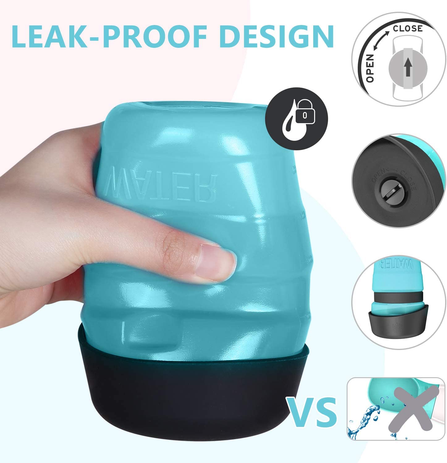 (Last Day Promotion - 50% OFF) Portable Outdoor Pet Water Cup, Buy 2 Get Free Shipping