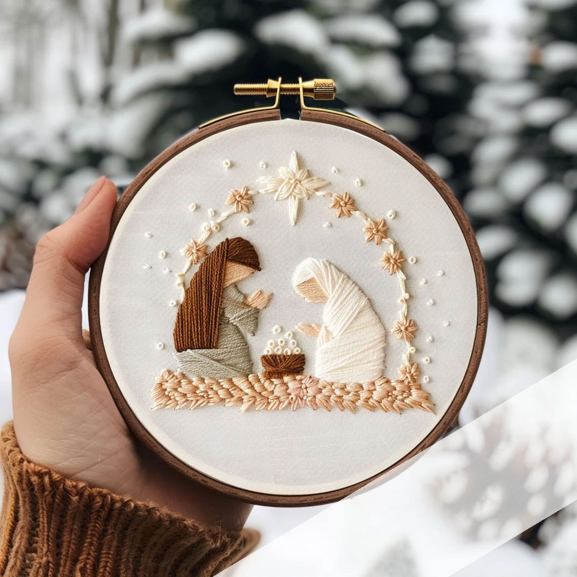 🎁Nativity Scene Embroidery Kit