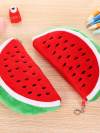 Watermelon Shaped Pencil Case 1pc
