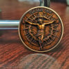 Christian Jesus Crucifix Coin – Isaiah 53:5 Medallion