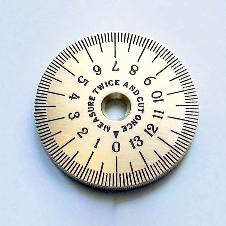 Pocket Measuring Coin