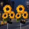 🔥LAST DAY SALE 49% OFF🌻Waterproof Solar Sunflower Light🔥