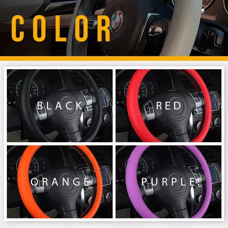 🔥Summer Hot Sale - 50% OFF - Cool non-slip silicone steering wheel protector