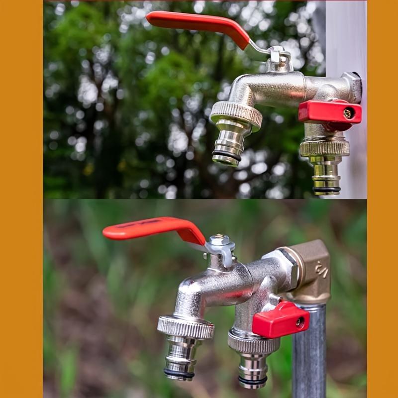 💥LAST DAY SALE 50% OFF💥Double Outlet Outdoor Tap