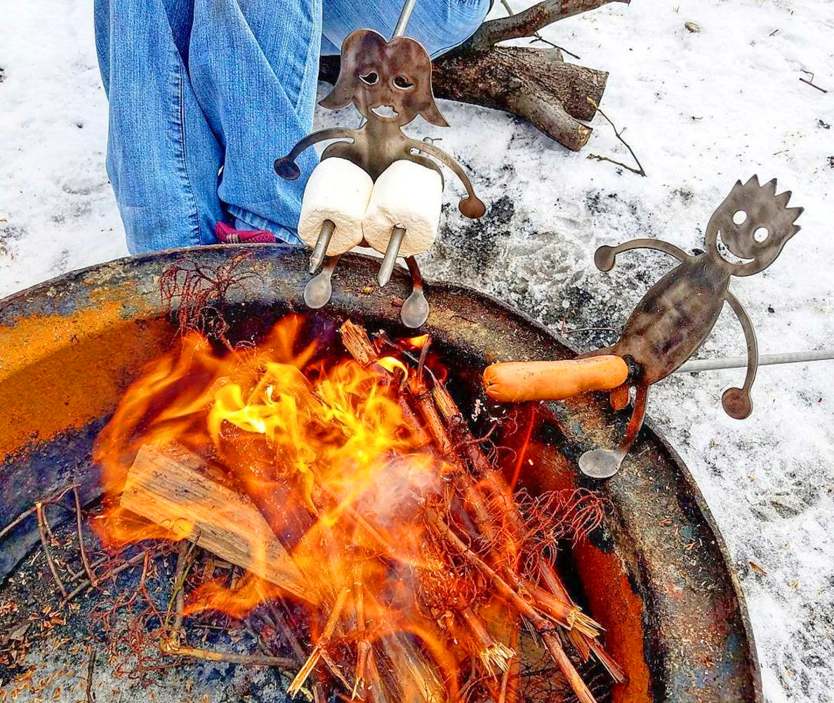 🔥Hot dog cooking sticks