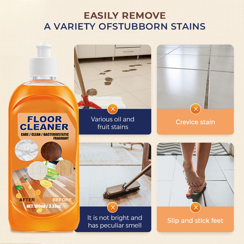 (🔥Hot Sale-Save 49% OFF) Powerful Decontamination Floor Cleaner- Buy 2 Get 1 Free