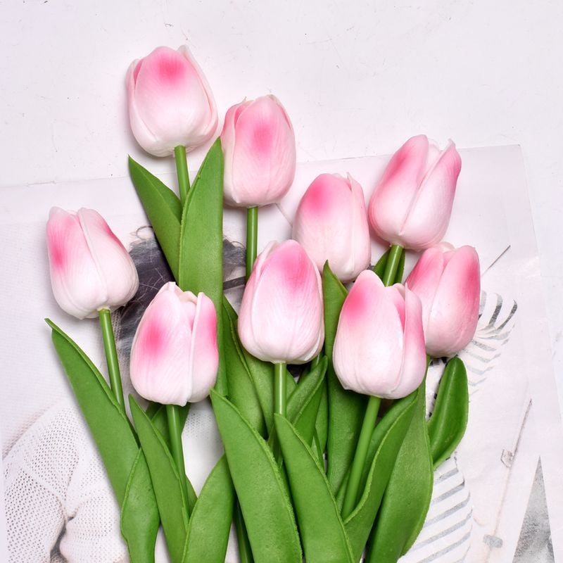 ✨This Week's Special Price $14.95💥UV Resistant Lifelike Artificial Tulips Flowers💐
