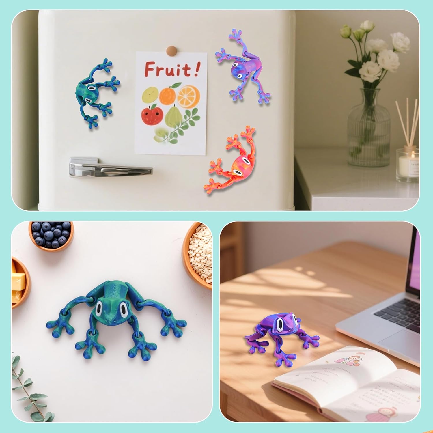 Last Day Promotion 70% OFF - 🔥3D Printed Magnet Frog Toy