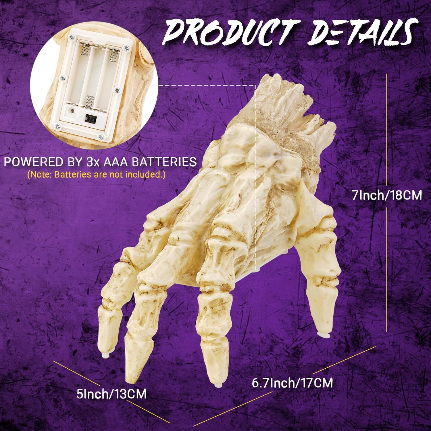 🔥Last Day Promotion - 60% OFF🎁🎃Halloween Skeleton Hands