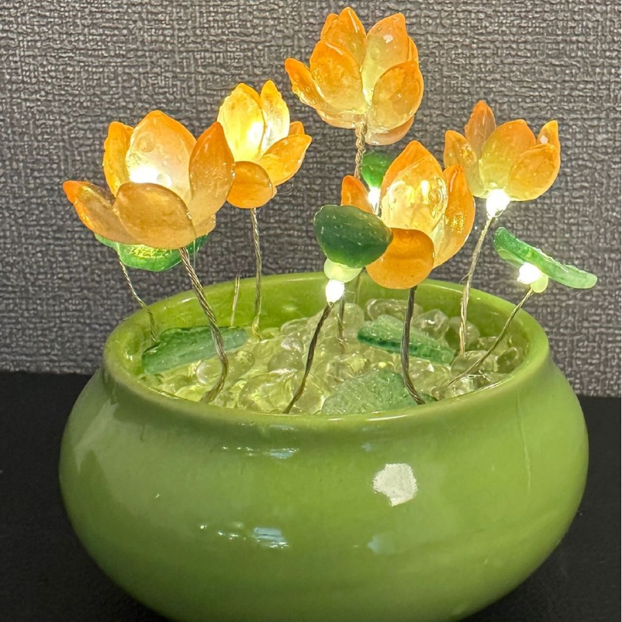 (🔥Special Offer 1000pcs 50% OFF)Diy Lotus Night Light