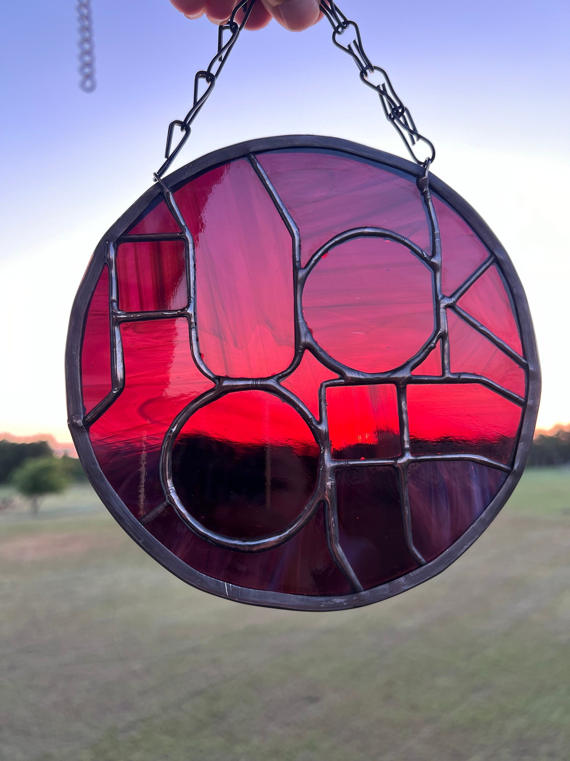 🤣Funny Saying F OFF Stained Glass Hanging