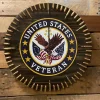 🔥Handmade Rustic Military Wall Decor Bullet Clock Need DIY