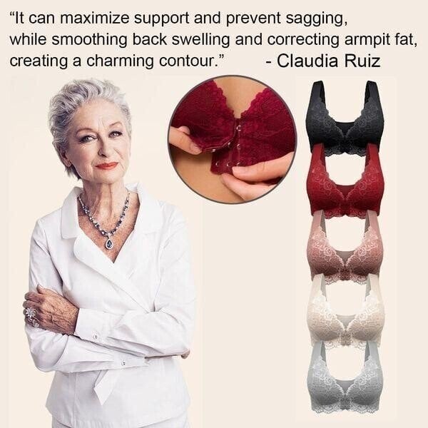🔥HOT SALE 50% OFF🔥Bra For Women Front Closure 5D Beauty Back Sports Comfy Bra