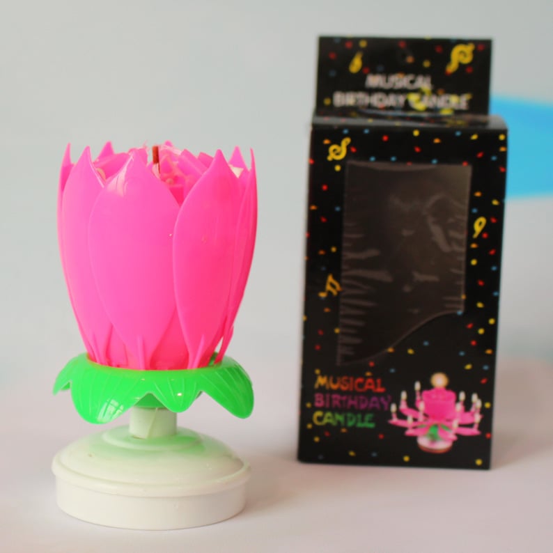 🎉LAST DAY -70%OFF - 🔥🎂Magical Flower Birthday Candle💖BUY 1 GET 1 FREE