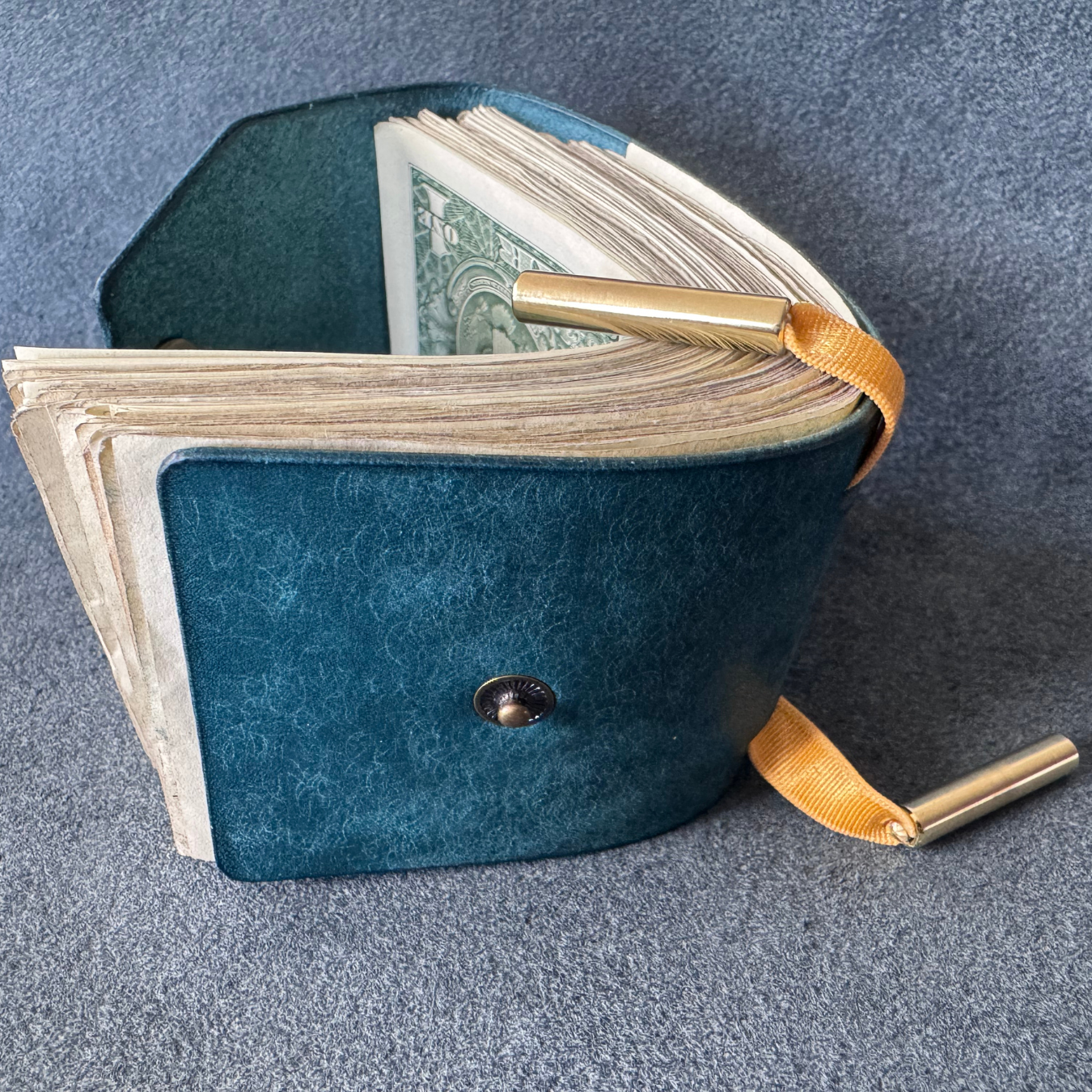 🔥Last Day Promotion 50% OFF💥The Genuine Leather Cash Wrap Wallet
