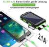 📢🔥Letzter Tag 49 % RABATT🔥Wasserdichte Solar-Powerbank