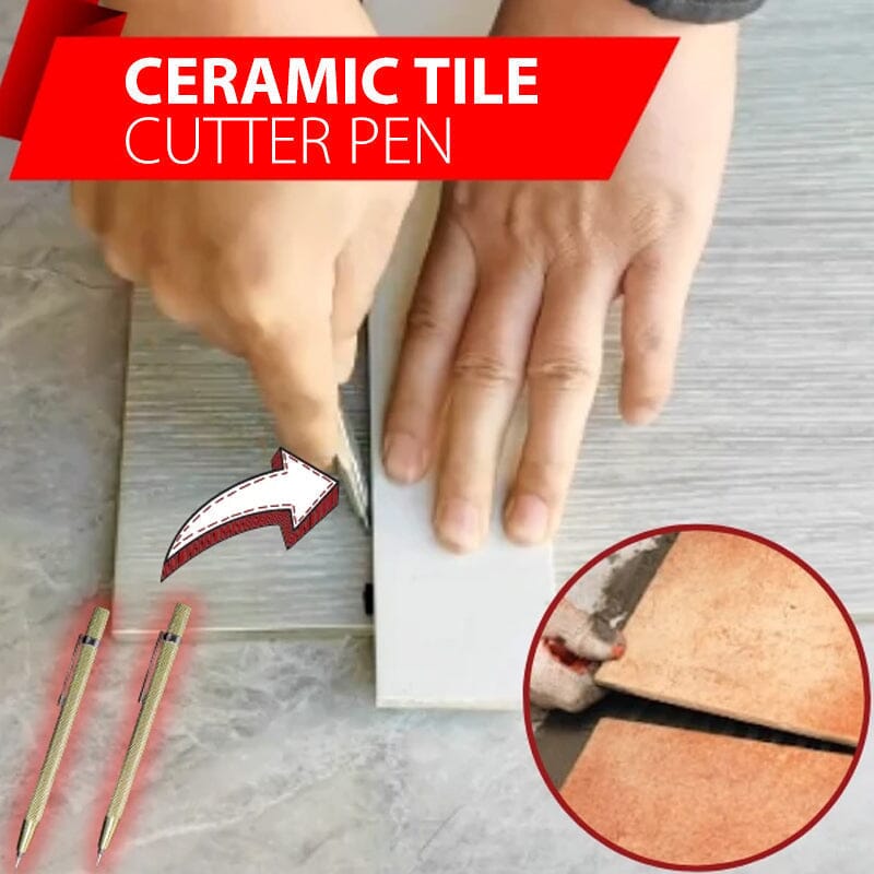 (🌲Early Christmas Sale- SAVE 48% OFF)Ceramic Tile Cutter Pen(buy 3 get 2 free now)