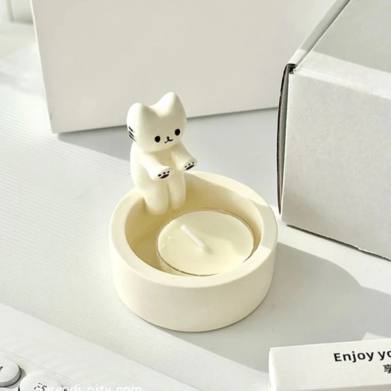 🔥2024 New Year Hot Sale🎁 - Cute Cat Candle Holder