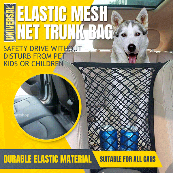 (🎅Early Christmas Sale- 49% OFF)(✨Car must-have✨)Universal Elastic Mesh Net trunk Bag🔥BUY 2 FREE SHIPPING