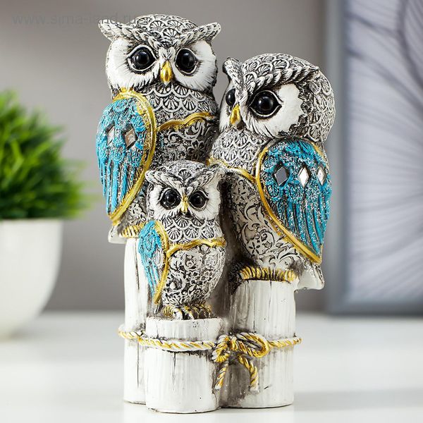 🦉Lucky Embroidered Owl Figurine Statue