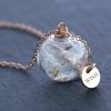 Handmade 925 Silver Necklace With Real Dandelions-Buy 2 Free Shipping