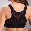 Front hooks, stretch-lace, super-lift, and posture correction – ALL IN ONE BRA!